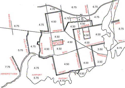 Local Map and Rates